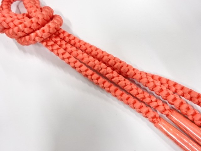 JAPANESE KIMONO / UNUSED HAND-TIED OBIJIME